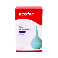 Acofar pera de irrigación...
