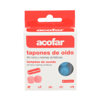 Acofar tapones de cera para...