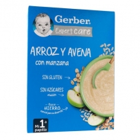 GERBER ARROZ AVENA MANZANA...