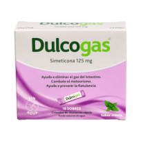 Dulcogas 125mg Sabor Menta...