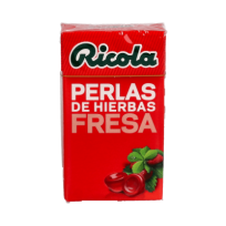 Ricola fresa perlas sin...
